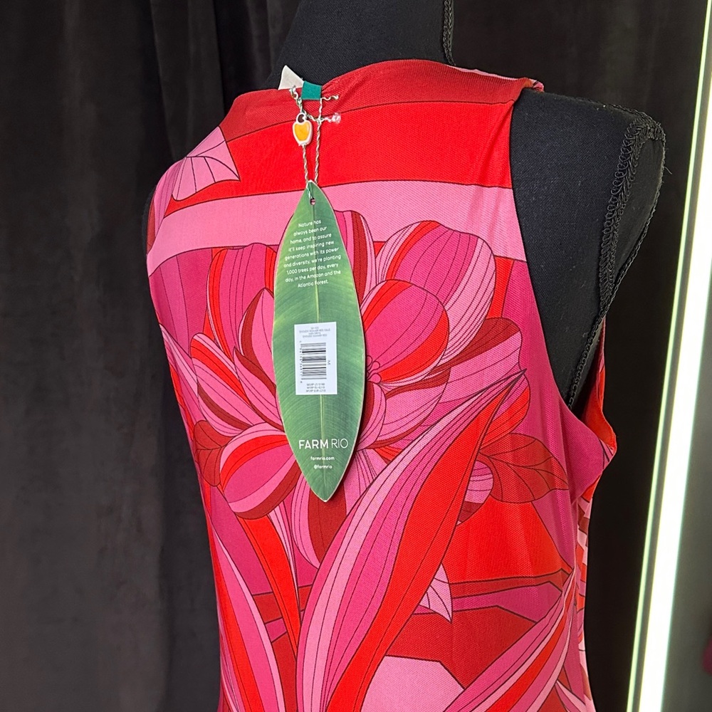 FARM RIO Tulle Midi Dress - Picture 15 of 17